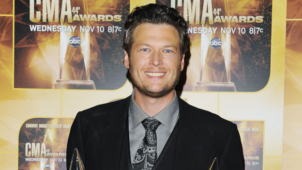 THE 44TH ANNUAL CMA AWARDS - GENERAL - "The 44th Annual CMA Awards" will be broadcast live from the Bridgestone Arena in Nashville, WEDNESDAY, NOVEMBER 10 (8:00-11:00 p.m., ET) on the ABC Television Network. (ABC/ANDREW WALKER)BLAKE SHELTON