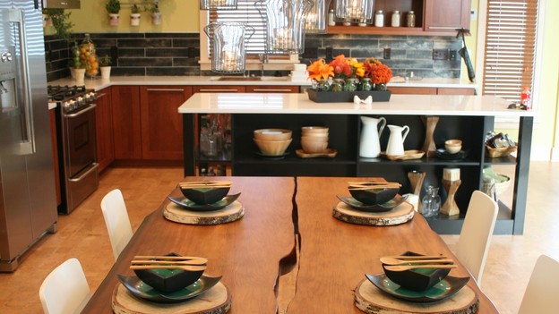 EXTREME MAKEOVER HOME EDITION - "Huber Family," - Dining Room, on "Extreme Makeover Home Edition," Sunday, September 27th on the ABC Television Network.