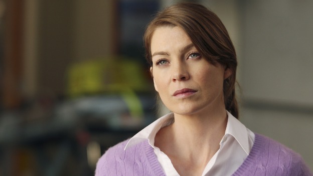 GREY'S ANATOMY - "Wishin' and Hopin'" - The race for the Chief's position is on, as the doctors compete for Richard's affections, a surgical patient endangers the lives of those around her, and Meredith's Alzheimer's-stricken mother, Ellis, experiences a change in her medical condition, on "Grey's Anatomy," THURSDAY, FEBRUARY 1 (9:00-10:01 p.m., ET) on the ABC Television Network. (ABC/MICHAEL DESMOND)ELLEN POMPEO