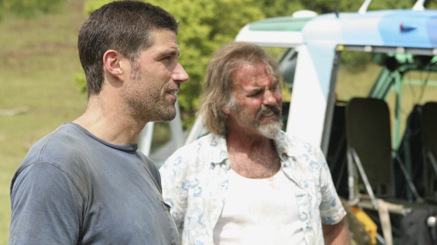 LOST - "The Economist" - Locke's hostage may be the key to getting off the island, so Sayid and Kate go in search of their fellow castaway in an attempt to negotiate a peaceful deal, on "Lost," THURSDAY, FEBRUARY 14 (9:00-10:02 p.m., ET) on the ABC Television Network. (ABC/MARIO PEREZ)MATTHEW FOX, JEFF FAHEY