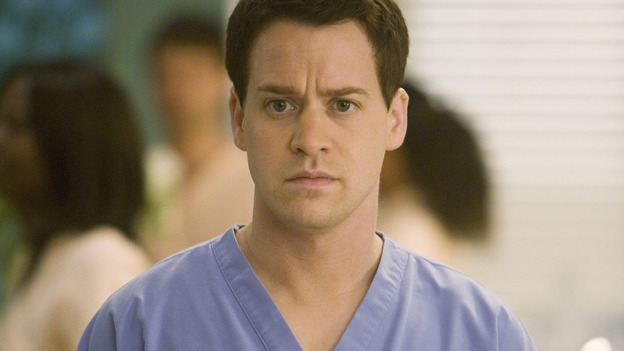 GREY'S ANATOMY - "Brave New World" - Dr.&nbsp;George O'Malley, on "Grey's Anatomy," THURSDAY, OCTOBER 16 (9:00-10:01 p.m., ET) on the ABC Television Network. (ABC/RANDY HOLMES) T.R. KNIGHT