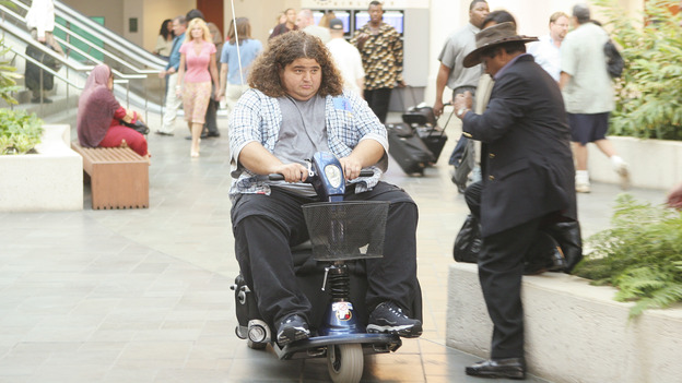 LOST - "Exodus" - Hurley, on "Lost," on THURSDAY, MAY 18 on the ABC&nbsp;Television Network. (ABC/MARIO PEREZ) JORGE GARCIA
