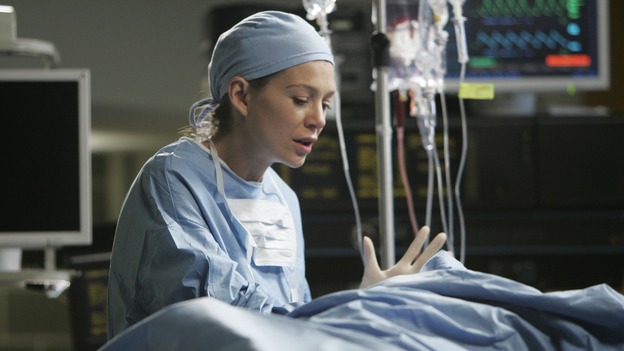 GREY'S ANATOMY - "It's the End of the World (As We Know It)" (ABC/PETER "HOPPER" STONE)ELLEN POMPEO