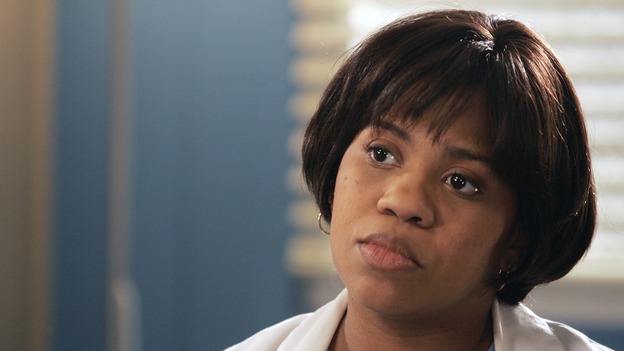 GREY'S ANATOMY - "Time After Time" - Izzie faces her past and finds comfort in George, while Alex becomes more attached to Jane Doe (Elizabeth Reaser), Meredith and Derek question their own status, and Cristina resolves to fight for her relationship with Burke -- despite her past with Colin Marlow (Roger Rees) -- on "Grey's Anatomy," THURSDAY, APRIL 19 (9:00-10:01 p.m., ET) on the ABC Television Network. (ABC/VIVIAN ZINK)CHANDRA WILSON