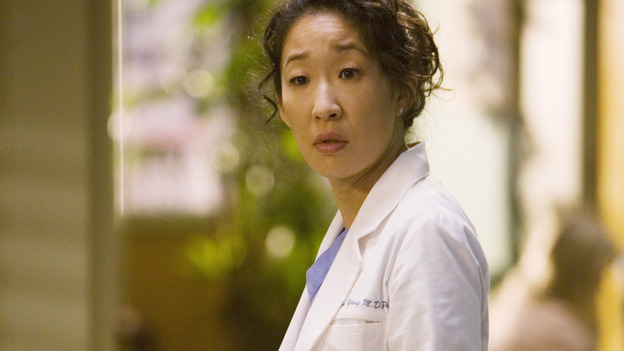 GREY'S ANATOMY - "Brave New World" - Dr.&nbsp;Cristina Yang, on "Grey's Anatomy," THURSDAY, OCTOBER 16 (9:00-10:01 p.m., ET) on the ABC Television Network. (ABC/RANDY HOLMES) SANDRA OH