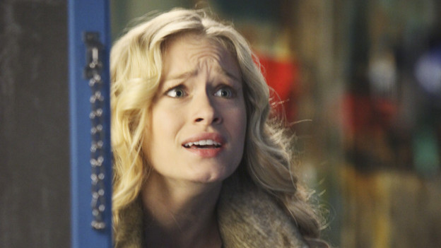 GREY'S ANATOMY - "Hook, Line and Sinner" - Sloan returns to Mark's apartment, just as she's going into labor, and Teddy, Mark and the still-fighting Callie and Arizona are there to help with the birth and to get Mark through his grandson's pending adoption. Meanwhile Teddy sees Derek's invitation to illustrious cardiothoracic surgeon Tom Evans' as a threat to her future employment at the hospital, and the team work on a crab boat captain who has been stabbed with a giant shark hook, on "Grey's Anatomy," THURSDAY, APRIL 29 (9:00-10:01 p.m., ET) on the ABC Television Network. (ABC/DANNY FELD) LEVEN RAMBIN