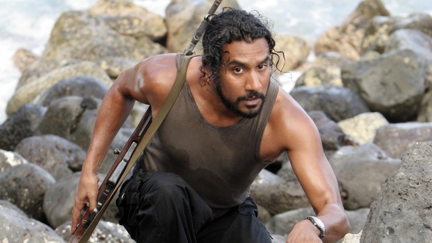 LOST -- "Live Together, Die Alone" - After discovering something odd just offshore, Jack and Sayid come up with a plan to confront "The Others" and hopefully get Walt back. Meanwhile, Eko and Locke come to blows as Locke makes a potentially cataclysmic decision regarding the "button" and the hatch, on the season finale of "Lost," WEDNESDAY, MAY 24 (9:00-11:00 p.m., ET), on the ABC Television Network. (ABC/MARIO PEREZ)NAVEEN ANDREWS