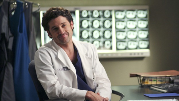 GREY'S ANATOMY - "From a Whisper to a Scream" - A traumatic car accident fills the ER, Cristina has a crisis of conscience about her deceptive teamwork with Burke, and Izzie pushes the boundaries of her probation, on "Grey's Anatomy," THURSDAY, NOVEMBER 23 (9:00-10:01 p.m., ET) on the ABC Television Network. (ABC/KAREN NEAL)PATRICK DEMPSEY