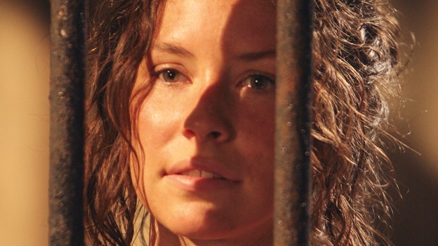 LOST - "The Glass Ballerina" - Sayid's plan to locate Jack places Sun and Jin's lives in grave danger. Meanwhile, Kate and Sawyer are forced to work in harsh conditions by their captors, and Henry makes a very tempting offer to Jack that may prove difficult to refuse, on "Lost," WEDNESDAY, OCTOBER 18 (9:00-10:00 p.m., ET), on the ABC Television Network. (ABC/MARIO PEREZ)EVANGELINE LILLY