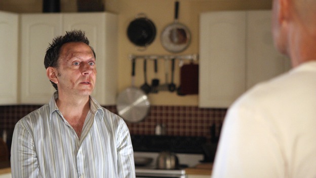 LOST - "The Other Woman" - Juliet receives an unwelcome visit from someone from her past and is given orders to track down Charlotte and Faraday in order to stop them from completing their mission -- by any means necessary. Meanwhile, Ben offers Locke an enticing deal, on "Lost," THURSDAY, MARCH 6 (9:00-10:02 p.m., ET) on the ABC Television Network. (ABC/MARIO PEREZ)MICHAEL EMERSON, TERRY O'QUINN