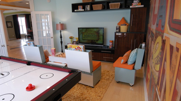 EXTREME MAKEOVER HOME EDITION - "Jordan Family," - Living Room, on "Extreme Makeover Home Edition," Sunday, April 26th on the ABC Television Network.