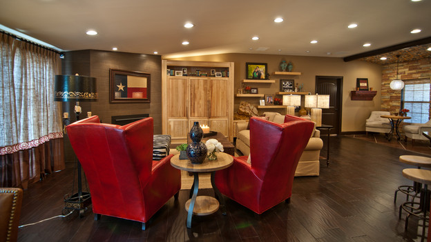 EXTREME MAKEOVER HOME EDITION - "Brown Family," - Living Room Picture,    on "Extreme Makeover Home Edition," Sunday, January 30th (8:00-10:00    p.m. ET/PT) on the ABC Television Network.