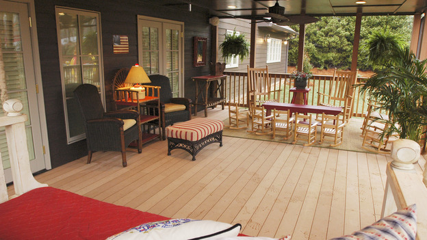 EXTREME MAKEOVER HOME EDITION - "Harris Family," - Patio, on "Extreme Makeover Home Edition," Sunday, May 6th on the ABC Television Network.