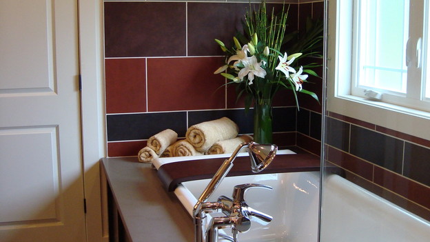 EXTREME MAKEOVER HOME EDITION - "Montgomery Family," - Bathroom, on "Extreme Makeover Home Edition," Sunday, October 25th on the ABC Television Network.