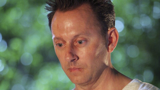 LOST - "The Cost of Living" - A delirious Eko wrestles with demons from his past, while Locke and some of the other castaways head back to The Pearl -- one of the Dharma Initiative's island stations -- hoping to find a computer that they can use to locate Jack, Kate and Sawyer. Meanwhile, Jack doesn't know whom to trust when two of "The Others" seem at odds with one another, on "Lost," WEDNESDAY, NOVEMBER 1 (9:00-10:01 p.m., ET), on the ABC Television Network. (ABC/MARIO PEREZ)MICHAEL EMERSON