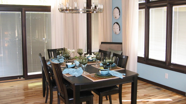 EXTREME MAKEOVER HOME EDITION - "Bliven Family," - Dining Room, on "Extreme Makeover Home Edition," Sunday, October 15th on the ABC Television Network.