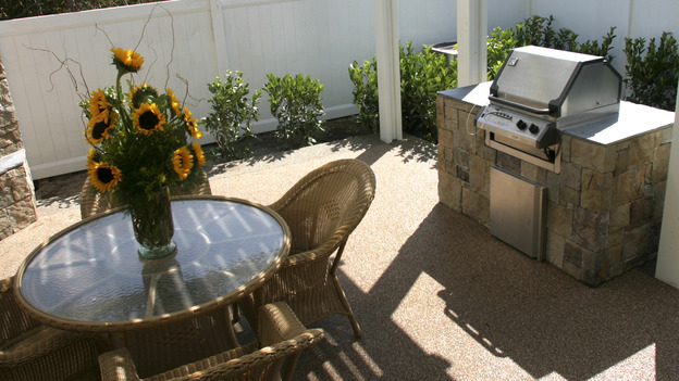 EXTREME MAKEOVER HOME EDITION - "Mackey Family," - Patio, on "Extreme Makeover Home Edition," Sunday, October 17th on the ABC Television Network.