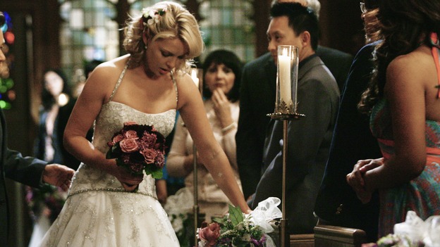 GREY'S ANATOMY - "What a Difference a Day Makes" - A very ill Izzie has trouble making it down the aisle for her surprise wedding to Alex, on "Grey's Anatomy," THURSDAY, MAY 7 (9:00-10:02 p.m., ET) on the ABC Television Network. KATHERINE HEIGL