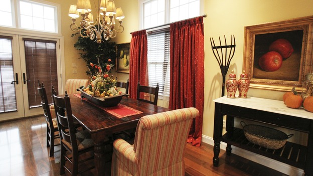 EXTREME MAKEOVER HOME EDITION - "Tripp Johnson Family," - Dining Room, on "Extreme Makeover Home Edition," Sunday, November 20th on the ABC Television Network.