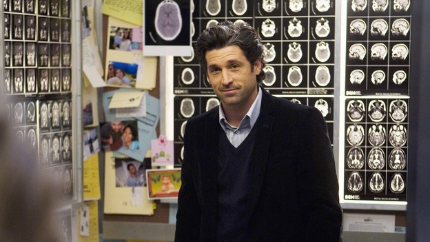 GREY'S ANATOMY - "Elevator Love Letter" - Derek prepares to propose to Meredith, on "Grey's Anatomy," THURSDAY, MARCH 26 (9:00-10:02 p.m., ET) on the ABC Television Network. (ABC/RANDY HOLMES) PATRICK DEMPSEY