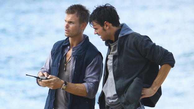 LOST -  "This Place is Death" - Robert and Montand, members of Rousseau's team of French scientists, arrive on the island, on "Lost," WEDNESDAY, FEBRUARY 11 (9:00-10:02 p.m., ET) on the ABC Television Network.  (ABC/MARIO PEREZ) MARC MENARD, GUILLAME DUBINPONS