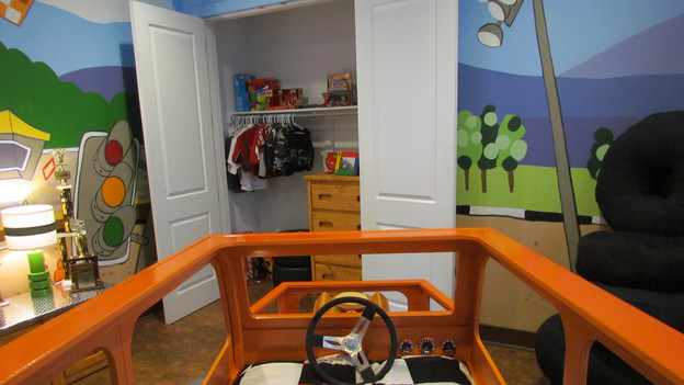 EXTREME MAKEOVER HOME EDITION - "McPhail Family," - Racecar Bedroom Picture,           on   "Extreme Makeover Home Edition," Friday, October 28th              (8:00-10:00   p.m.  ET/PT) on the ABC Television Network.