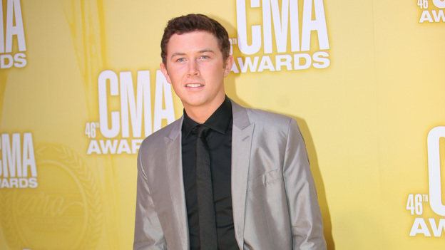 THE 46TH ANNUAL CMA AWARDS - RED CARPET ARRIVALS - "The 46th Annual CMA Awards" airs live THURSDAY, NOVEMBER 1 (8:00-11:00 p.m., ET) on ABC live from the Bridgestone Arena in Nashville, Tennessee. (ABC/SARA KAUSS)SCOTTY MCCREERY