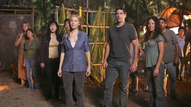 LOST - "Cabin Fever" - Locke is enlightened as to the whereabouts of Jacob's cabin, and life aboard the freighter becomes perilous, on "Lost," THURSDAY, MAY 8 (10:02-11:00 p.m., ET) on the ABC Television Network. (ABC/MARIO PEREZ)YUNJIN KIM, DANIEL DAE KIM, ELIZABETH MITCHELL, MATTHEW FOX, EVANGELINE LILY