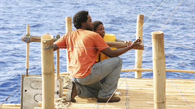 102788_9330 -- LOST - &Ograve;EXODUS, PART I&Oacute; (ABC/MARIO PEREZ)HAROLD PERRINEAU, MALCOLM DAVID KELLEY