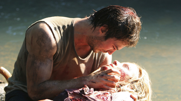 101838_7263 -- LOST - "Hearts and Minds" - When Locke learns that Boone wants to tell their "secret" to Shannon, Shannon's life is placed in sudden peril, and the shocking truth about her past with Boone is revealed. Meanwhile, Kate is puzzled by Sun's mysterious behavior, and a hungry Hurley must repay a debt to Jin, on "Lost," WEDNESDAY, XXX (8:00-9:00 p.m., ET), on the ABC Television Network. (ABC/MARIO PEREZ)IAN SOMERHALDER, MAGGIE GRACE