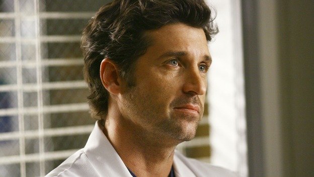 GREY'S ANATOMY - "Dream a Little Dream of Me" - On the two-hour season premiere of "Grey's Anatomy," Meredith and Derek learn that "happily ever after" isn't easy, a military doctor who brings in a trauma patient catches Cristina's eye, and the Chief and his staff reel at the news that Seattle Grace is no longer nationally ranked as a top-tier teaching hospital, on "Grey's Anatomy," THURSDAY, SEPTEMBER 25 (9:00-11:00 p.m., ET) on the ABC Television Network. (ABC/SCOTT GARFIELD)PATRICK DEMPSEY
