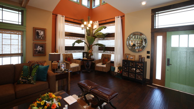 EXTREME MAKEOVER HOME EDITION - "Grommesh Family," - Living Room Picture,  on "Extreme Makeover Home Edition," Sunday, January 2nd (8:00-9:00 p.m.  ET/PT) on the ABC Television Network.