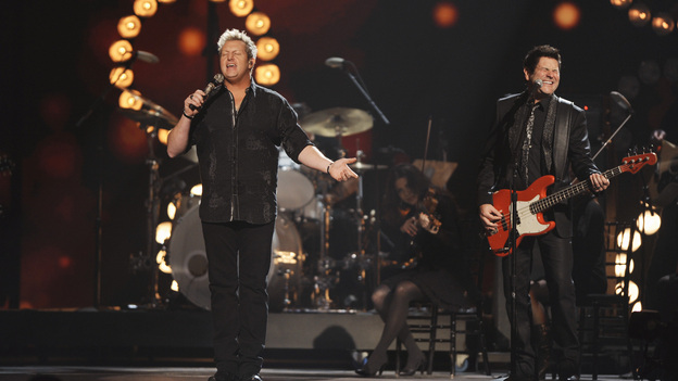 THE 45th ANNUAL CMA AWARDS - THEATRE - "The 45th Annual CMA Awards" broadcast live on ABC from the Bridgestone Arena in Nashville on WEDNESDAY, NOVEMBER 9 (8:00-11:00 p.m., ET). (ABC/KATHERINE BOMBOY-THORNTON)RASCAL FLATTS