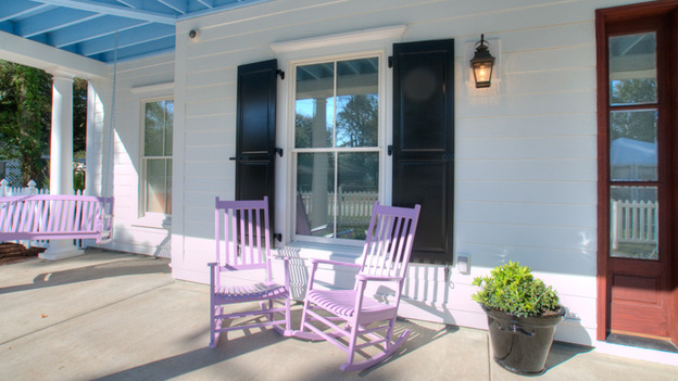 EXTREME MAKEOVER HOME EDITION - "Dickinson Family," - Patio Picture, on  "Extreme Makeover Home Edition," Sunday, May 1st    (8:00-9:00 p.m.  ET/PT) on the ABC Television Network.