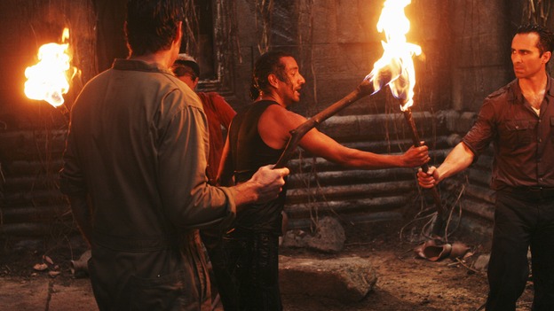 LOST - "The Incident," Parts 1 & 2 - Jack's decision to put a plan in action in order to set things right on the island is met with some strong resistance by those close to him, and Locke assigns Ben a difficult task, on the season finale of "Lost," WEDNESDAY, MAY 13 (9:00-11:00 p.m., ET) on the ABC Television Network. (ABC/MARIO PEREZ)MATTHEW FOX, NAVEEN ANDREWS, NESTOR CARBONELL