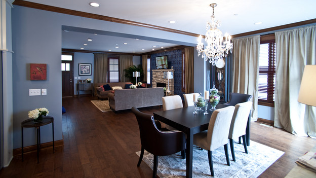 EXTREME MAKEOVER HOME EDITION - "Morris Family," - Dining Room, on "Extreme Makeover Home Edition," Sunday, January 3rd on the ABC Television Network.