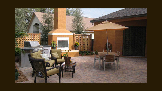EXTREME MAKEOVER HOME EDITION - "Nick Family," - Patio, on "Extreme Makeover Home Edition," Sunday, April 2nd on the ABC Television Network.
