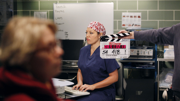 GREY'S ANATOMY - "This Magic Moment" - The doctors split into teams for a risky surgery involving conjoined twins; Bailey recruits Meredith to be a buffer between her and Ben when he puts pressure on moving their relationship to a more serious level; Richard teaches Alex a tough lesson in the OR; meanwhile Teddy questions Cristina about what exactly happened to Henry during his surgery, on Grey's Anatomy, THURSDAY, JANUARY 12 (9:00-10:02 p.m., ET) on the ABC Television Network. (ABC/KELSEY MCNEAL)SARA RAMIREZ
