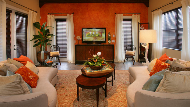 EXTREME MAKEOVER HOME EDITION - "Tate Family," -  Living Room, on "Extreme Makeover Home Edition," Sunday, March 4th on the ABC Television Network.