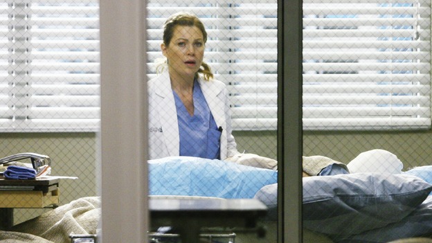 GREY'S ANATOMY - "Now or Never" - Dr.&nbsp;Meredith Grey discovers that patient "John Doe" is her friend and co-worker George O'Malley, on "Grey's Anatomy," THURSDAY, MAY 14 (9:00-11:00 p.m., ET) on the ABC Television Network. ELLEN POMPEO