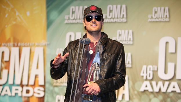 THE 46TH ANNUAL CMA AWARDS - GENERAL - "The 46th Annual CMA Awards" airs live THURSDAY, NOVEMBER 1 (8:00-11:00 p.m., ET) on ABC live from the Bridgestone Arena in Nashville, Tennessee. (ABC/SARA KAUSS) ERIC CHURCH