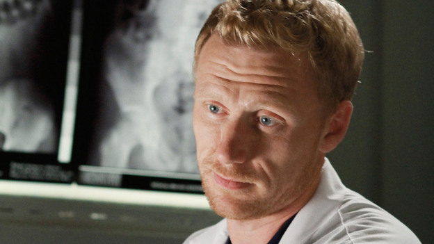 GREY'S ANATOMY - "She's Gone" - In the second hour, "She's Gone" (10:00-11:00 p.m.), news of Meredith and Derek's unsteady relationship raises a red flag for Zola's adoption counselor; Alex quickly realizes that he has become the outcast of the group after ratting out Meredith; and Cristina makes a tough decision regarding her unexpected pregnancy. Also, Chief Webber brings Henry in for a last minute surgery, alarming Teddy. "Grey's Anatomy" returns for its eighth season with a two-hour event THURSDAY, SEPTEMBER 22 (9:00-11:00 p.m., ET) on the ABC Television Network. (ABC/RON TOM)KEVIN MCKIDD