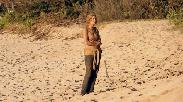 LOST - "One of Us" - Jack's joyous reunion with his fellow survivors is cut short when they realize that accompanying him is one of "The Others," and Claire is stricken by a mysterious, life-threatening illness, on "Lost," WEDNESDAY, APRIL 11 (10:00-11:00 p.m., ET), on the ABC Television Network. (ABC/MARIO PEREZ)ELIZABETH MITCHELL