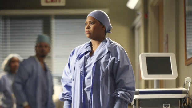 GREY'S ANATOMY - "Great Expectations" - While rumors of the Chief's departure spread among the hospital staff, Bailey proposes the creation of a free clinic, and a Seattle Grace doctor receives a proposal of a different sort, on "Grey's Anatomy," THURSDAY, JANUARY 25 (9:00-10:01 p.m., ET) on the ABC Television Network. (ABC/DANNY FELD)CHANDRA WILSON