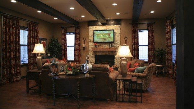 EXTREME MAKEOVER HOME EDITION - "Skaggs Family," - Living Room, on "Extreme Makeover Home Edition," Sunday, March 14th on the ABC Television Network.
