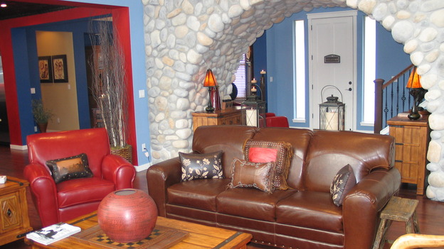 EXTREME MAKEOVER HOME EDITION - "Barrett Family," - Living Room, on "Extreme Makeover Home Edition," Sunday, October 2nd on the ABC Television Network.