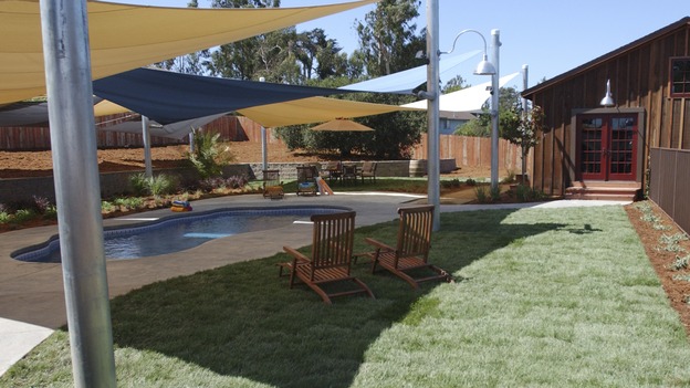 EXTREME MAKEOVER HOME EDITION - "Pope Family," - Pool, on "Extreme Makeover Home Edition," Sunday, October 10th on the ABC Television Network.