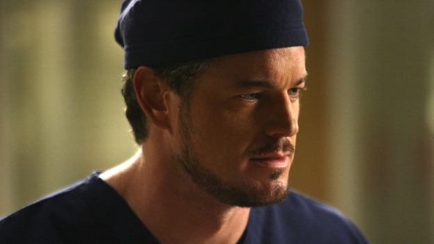 GREY'S ANATOMY - "Testing 1-2-3" - The interns take the biggest test of their careers, their first-year medical exams, as the residents attend to three injured mountain climbers. Meanwhile Callie's suspicions of George and Izzie grow, and Cristina struggles to write her wedding vows, on "Grey's Anatomy," THURSDAY, MAY 10 (9:00-10:01 p.m., ET) on the ABC Television Network. (ABC/SCOTT GARFIELD)ERIC DANE