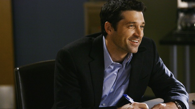 GREY'S ANATOMY - "Now or Never" - Dr. Derek Shepherd on "Grey's Anatomy," THURSDAY, MAY 14 (9:00-11:00 p.m., ET) on the ABC Television Network. PATRICK DEMPSEY