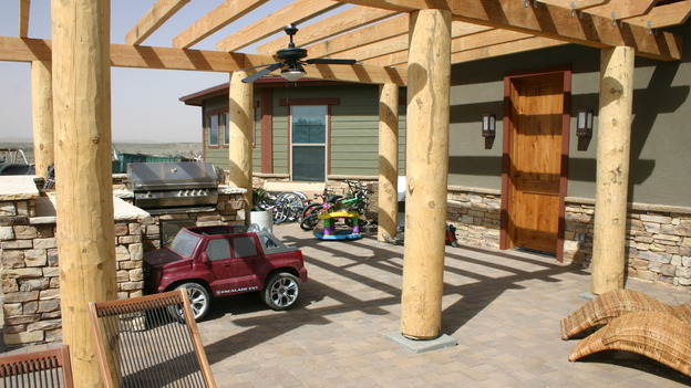 EXTREME MAKEOVER HOME EDITION - "Yazzie Family" - Patio, on "Extreme Makeover Home Edition," Sunday, October 28th on the ABC Television Network.